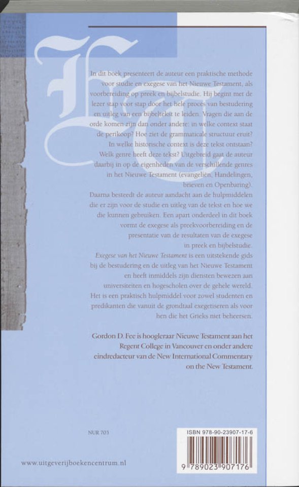 Exegese van het Nieuwe Testament