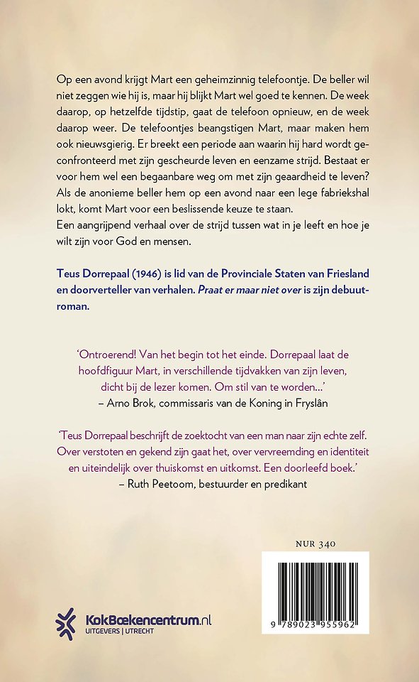 Praat er maar niet over