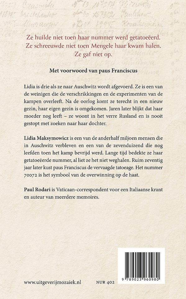 In Birkenau haatte ik niemand