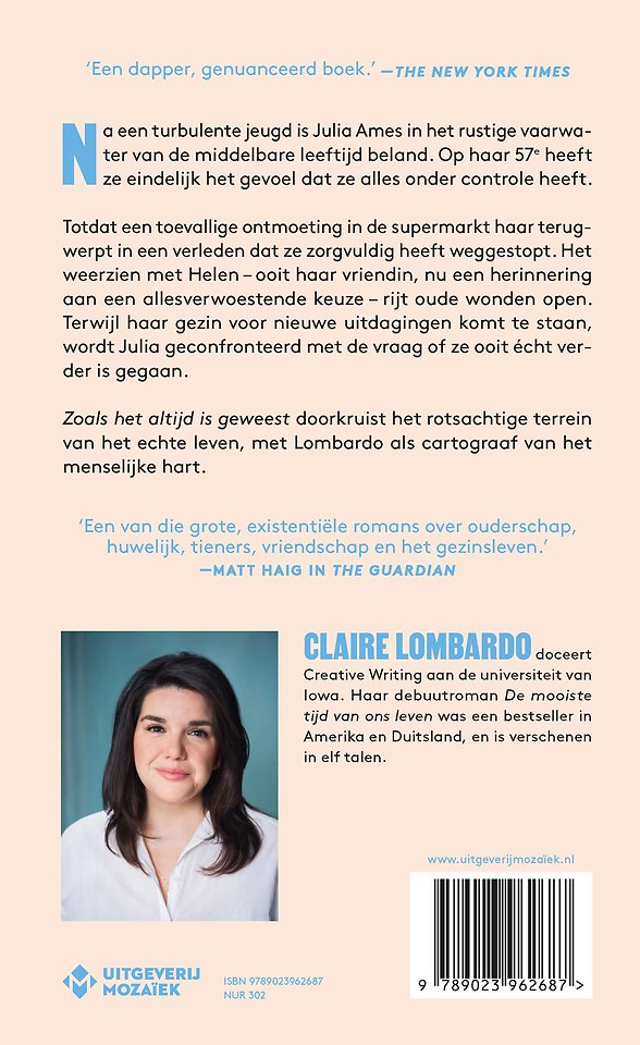Zoals het altijd is geweest