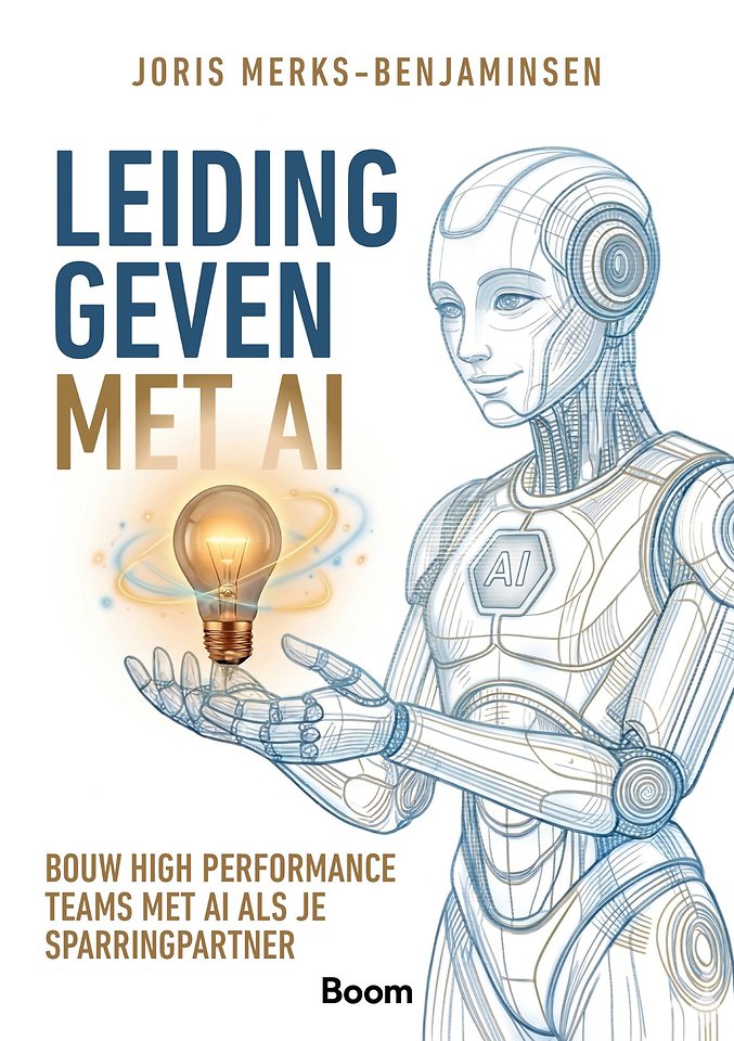 Cover van Leidinggeven met AI