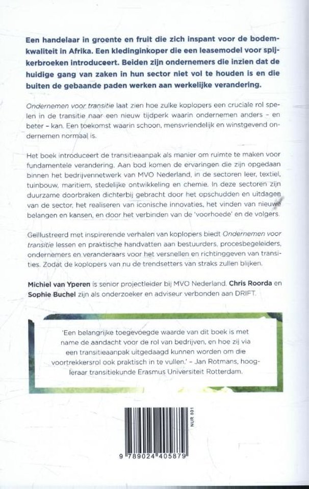 Ondernemen voor transitie