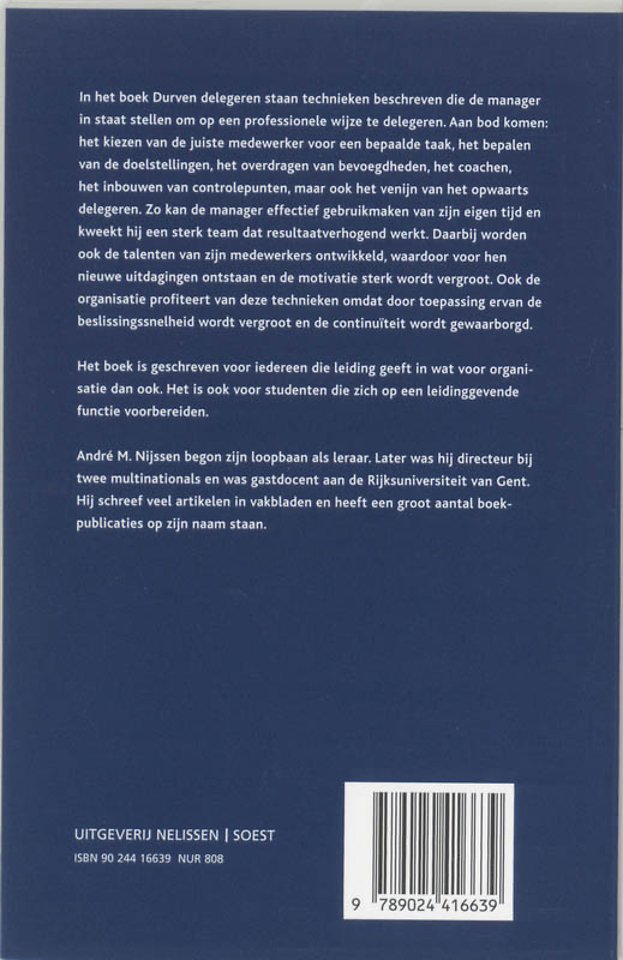 Durven delegeren