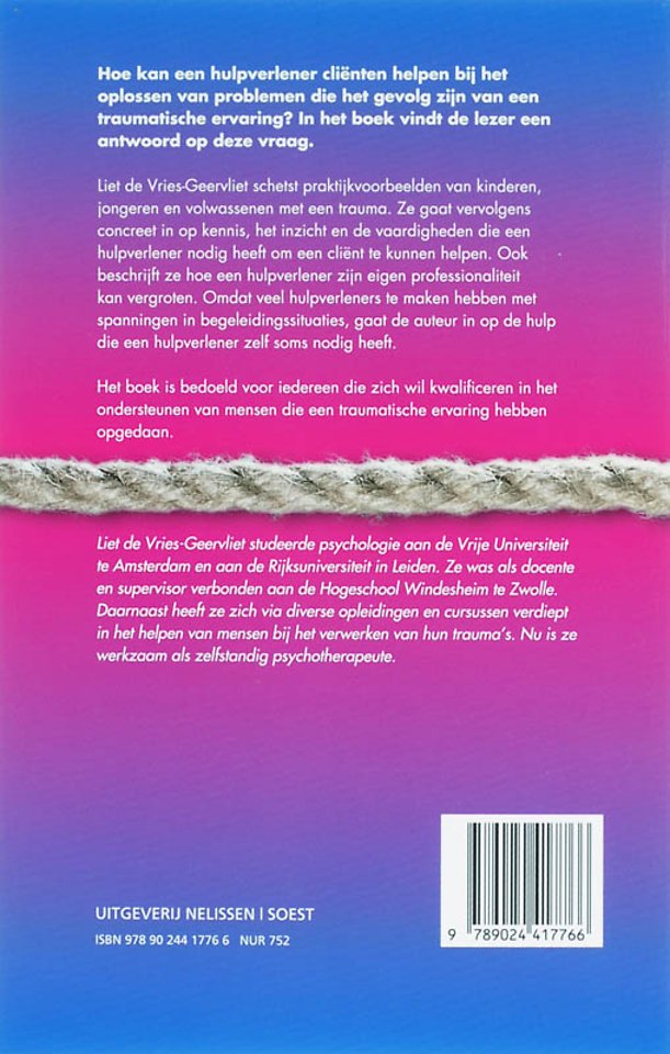 Het begeleiden van mensen met een traumatische ervaring