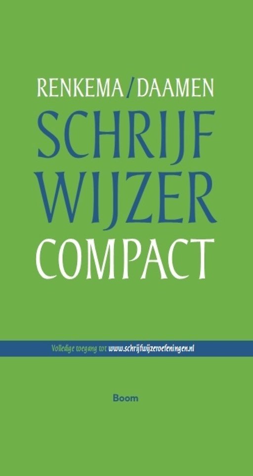 Schrijfwijzer Compact (toegang website)