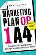 Marketingplan op 1 A4 Marketingplan op 1 A4