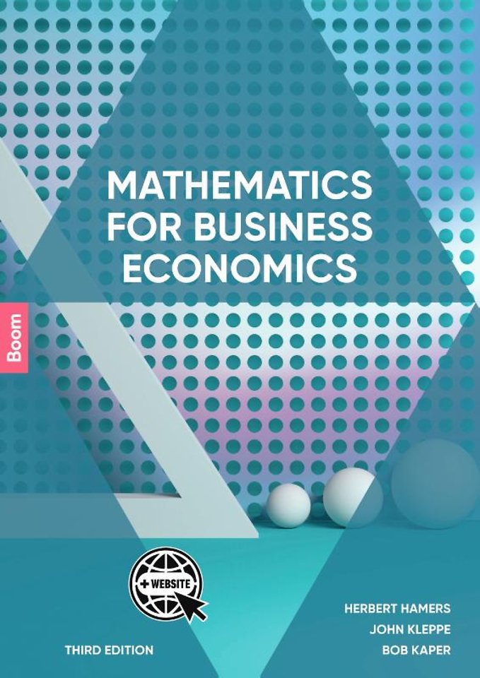 Mathematics for Business Economics Mathematics for Business Economics