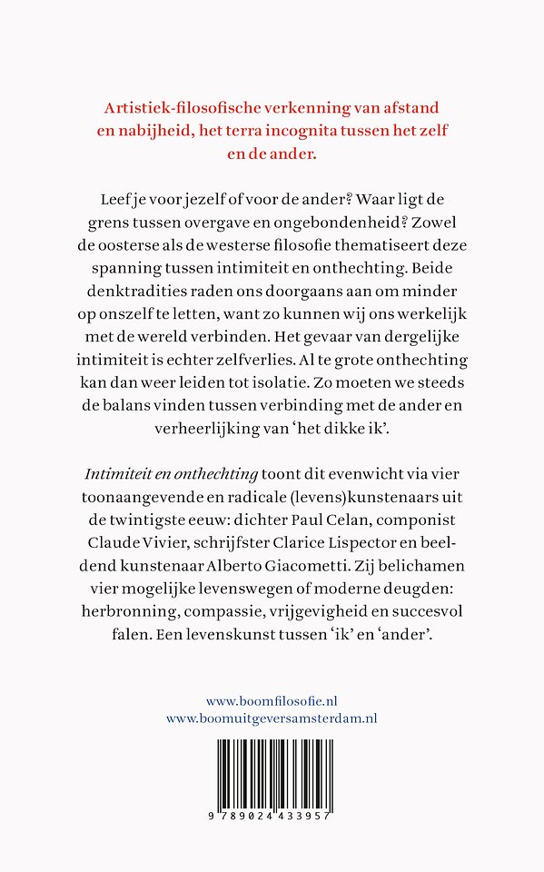 Intimiteit & onthechting