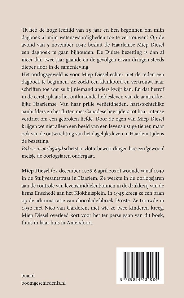 Bakvis in oorlogstijd