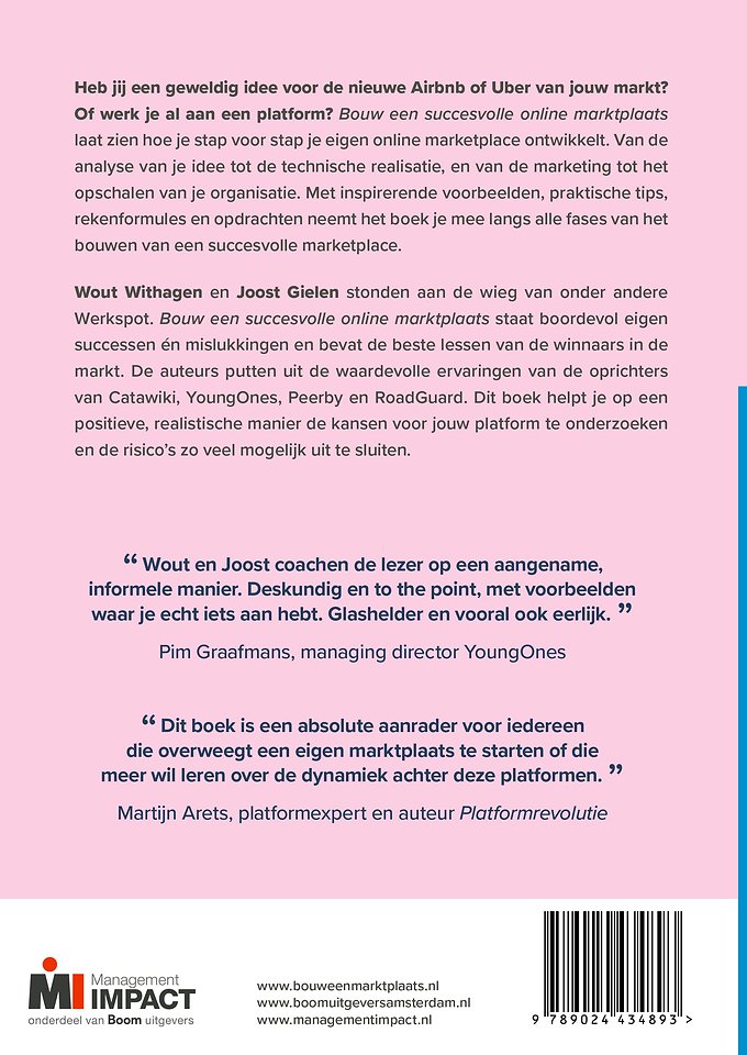 Bouw een succesvolle online marktplaats