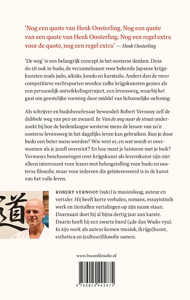 Van de weg naar de straat