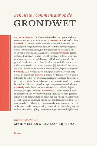 Een nieuw commentaar op de Grondwet