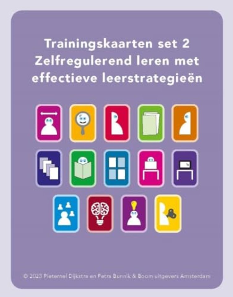 Trainingskaarten set 2 Zelfregulerend leren met effectieve leerstrategieën