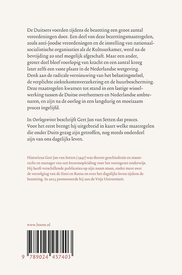 Oorlogswinst