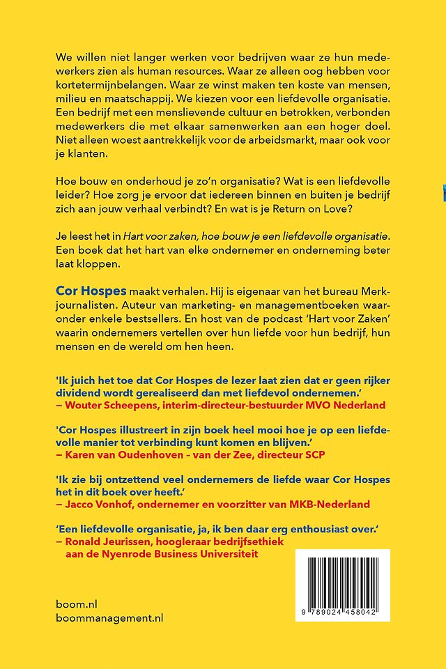 Hart voor zaken