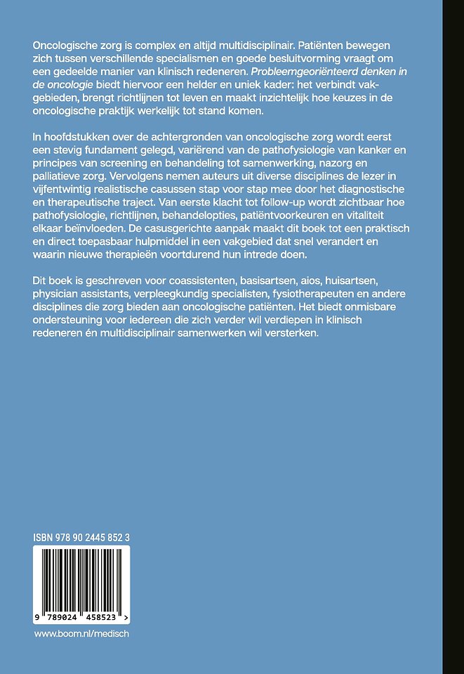 Probleemgeoriënteerd denken in de oncologie