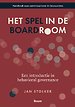 Het spel in de boardroom Het spel in de boardroom