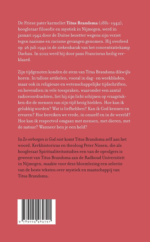 Zo verborgen is God niet