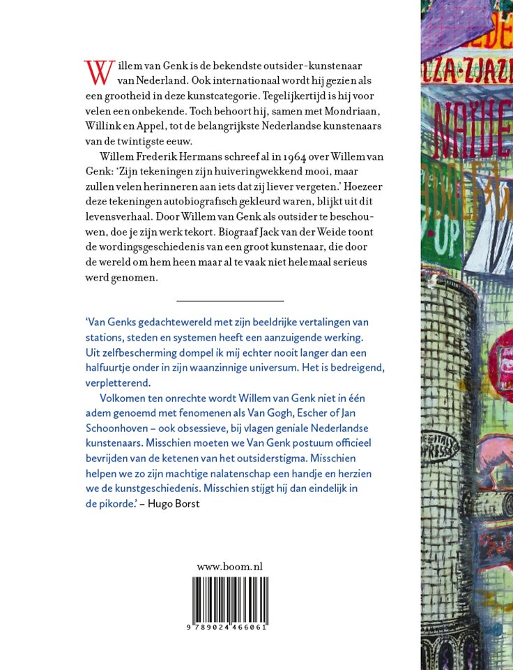 Willem van Genk. De eenheid van het spinnenweb