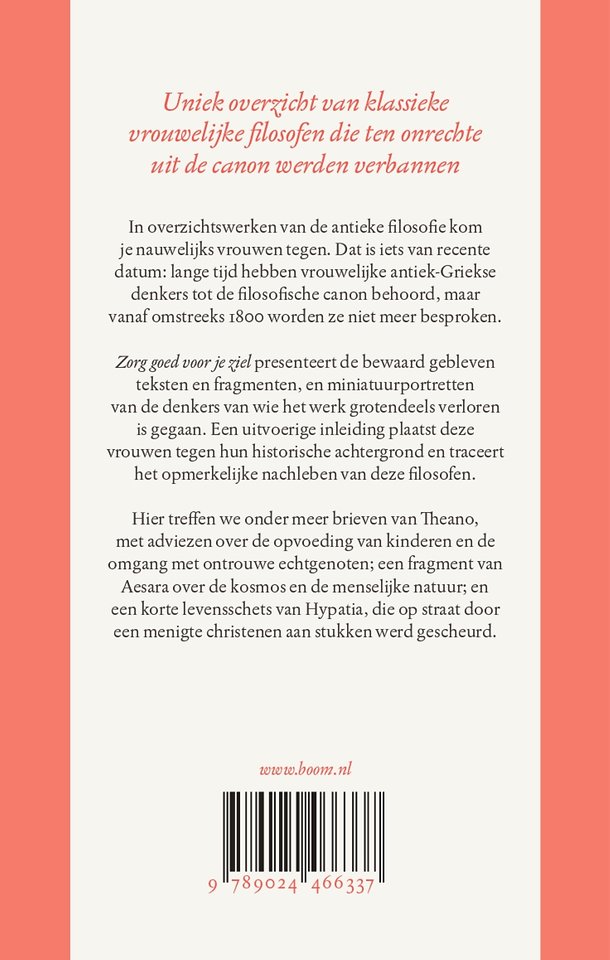 Zorg goed voor je ziel