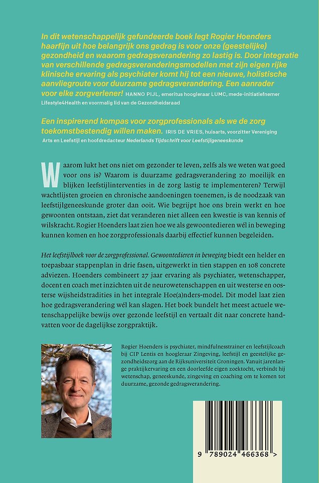 Het leefstijlboek voor de zorgprofessional