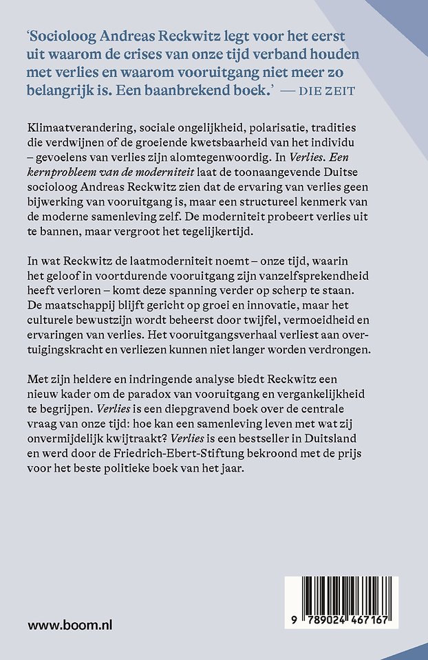 Verlies - Een kernprobleem van de moderniteit