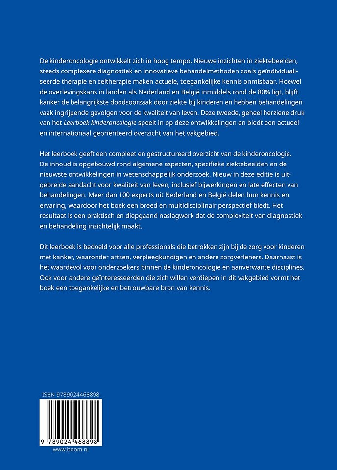 Leerboek kinderoncologie