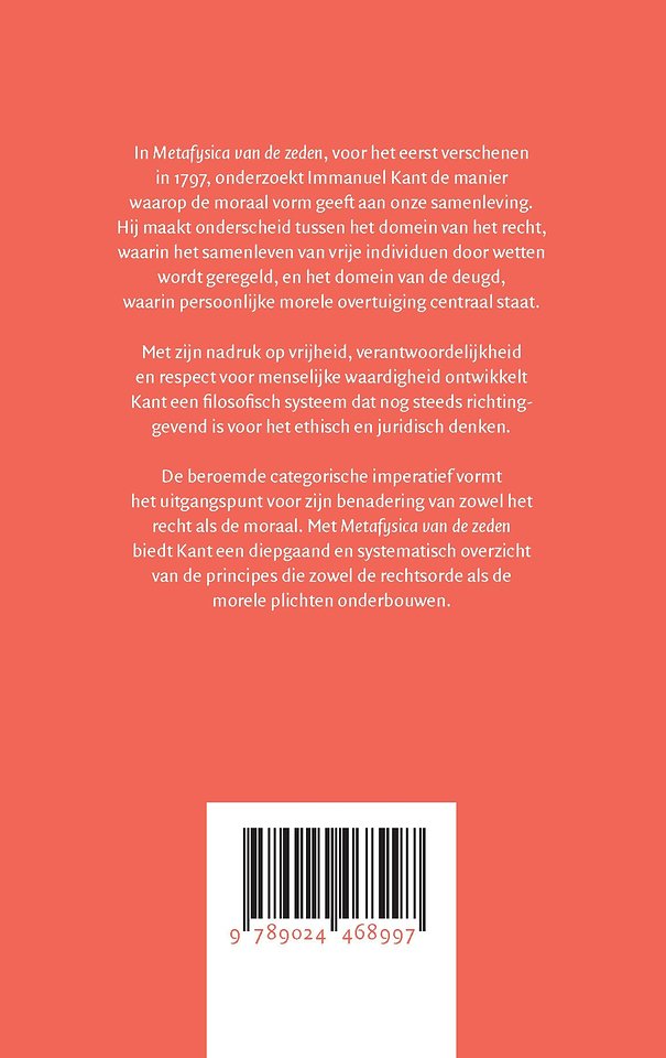 Metafysica van de zeden