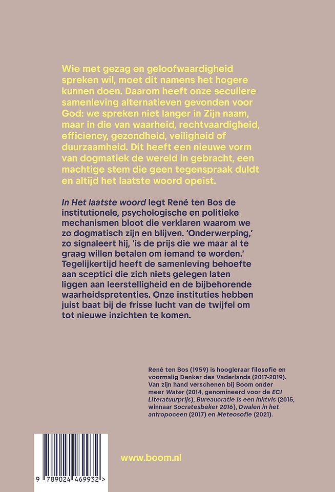 Het laatste woord