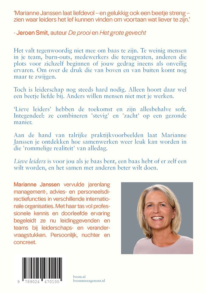 Lieve leiders,