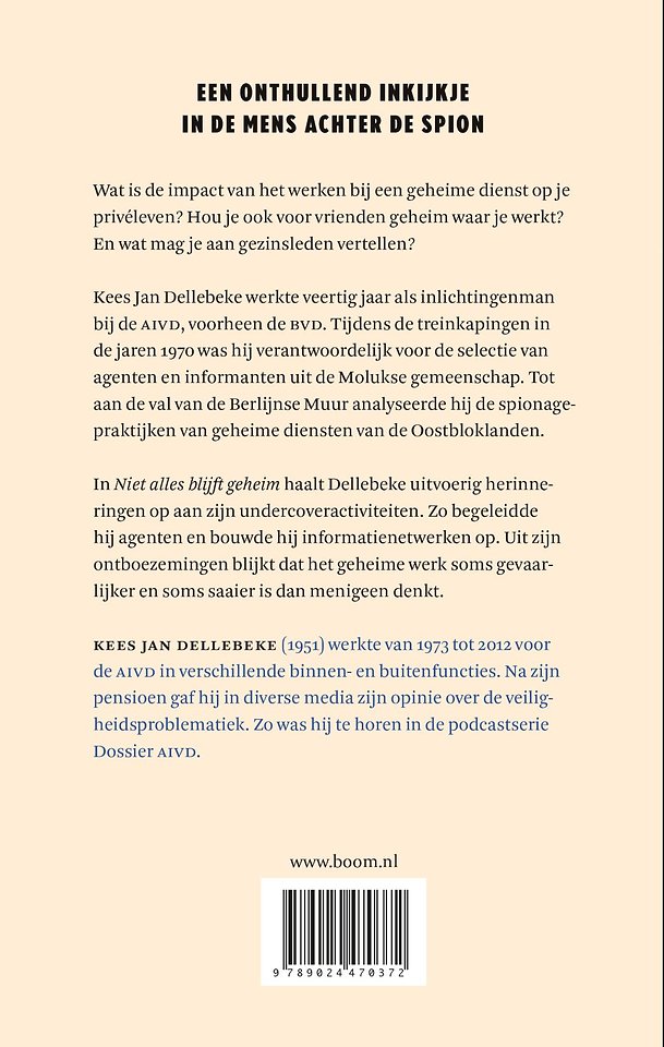 Niet alles blijft geheim
