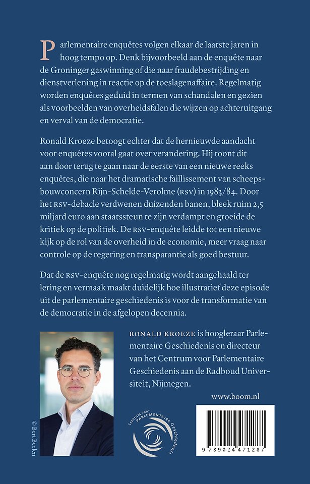 De herontdekking van de parlementaire enquête