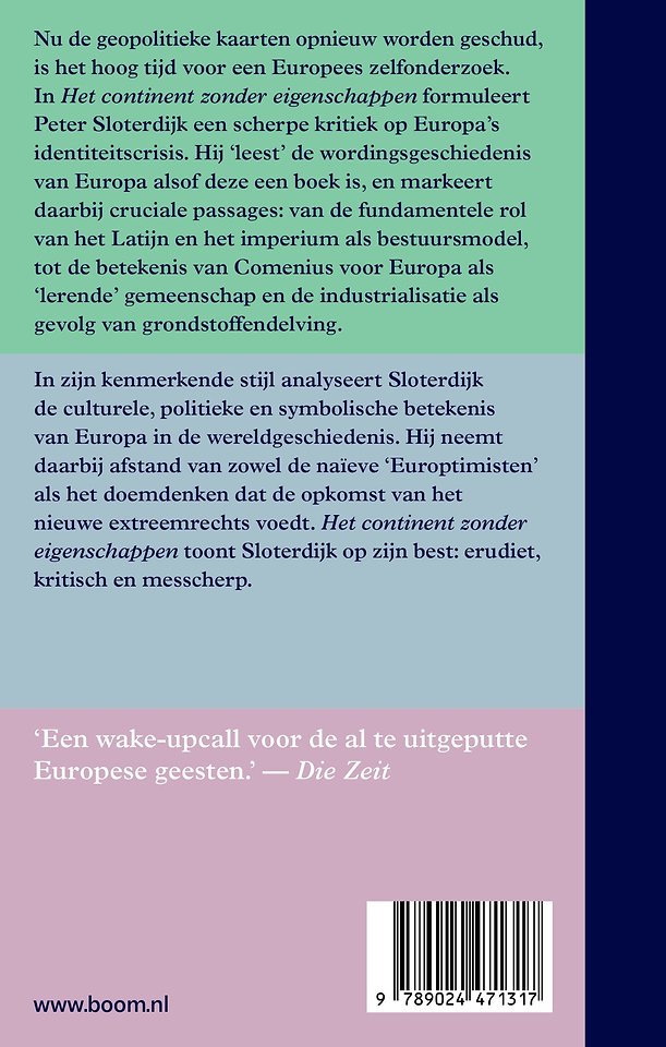 Het continent zonder eigenschappen