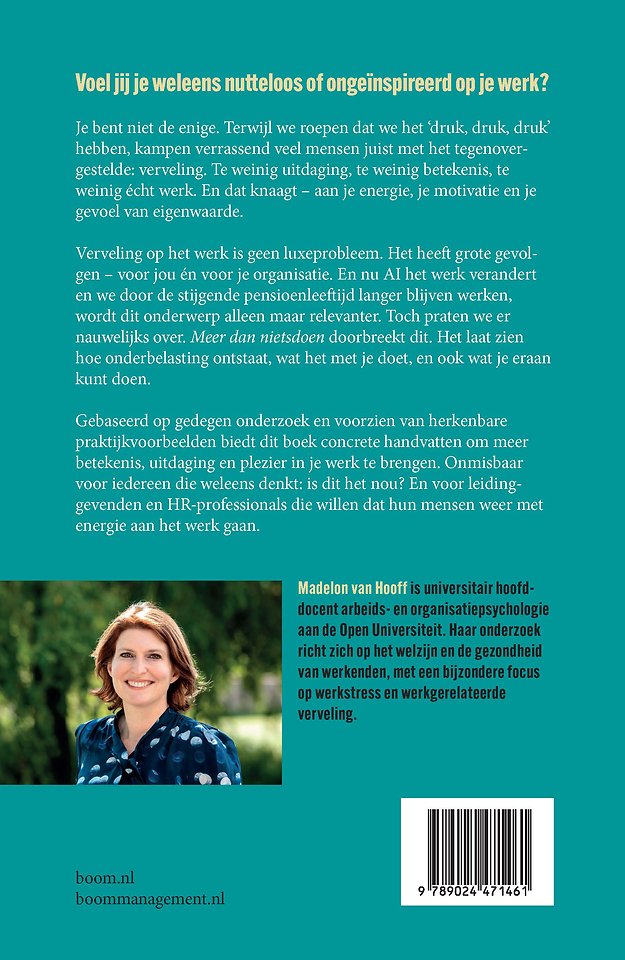 Meer dan nietsdoen