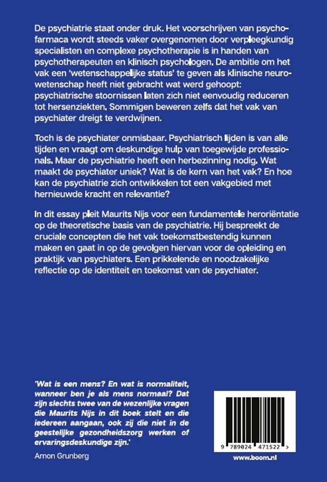 De psychiater van morgen