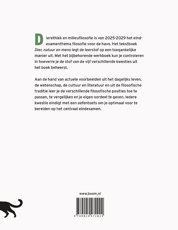 Werkboek dier, natuur en mens