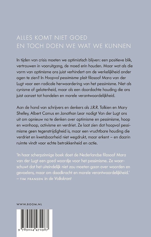 Hoopvol pessimisme