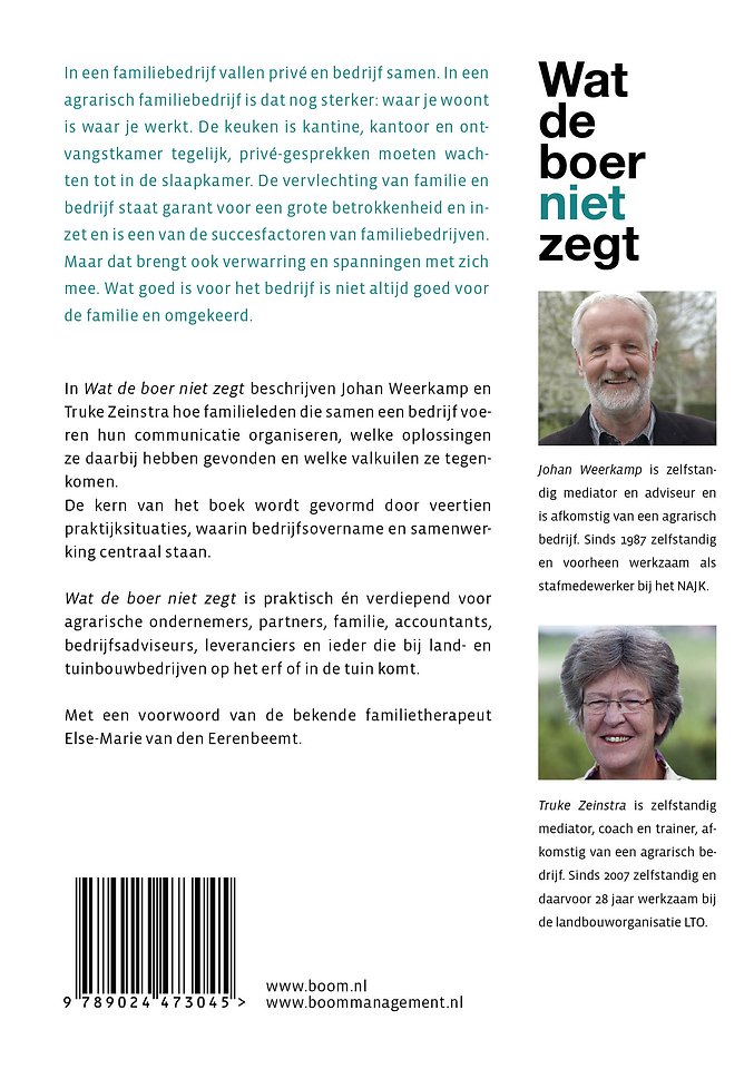 Wat de boer niet zegt