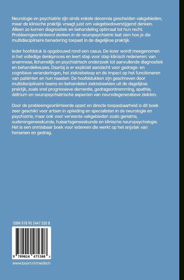 Probleemgeoriënteerd denken in de neuropsychiatrie