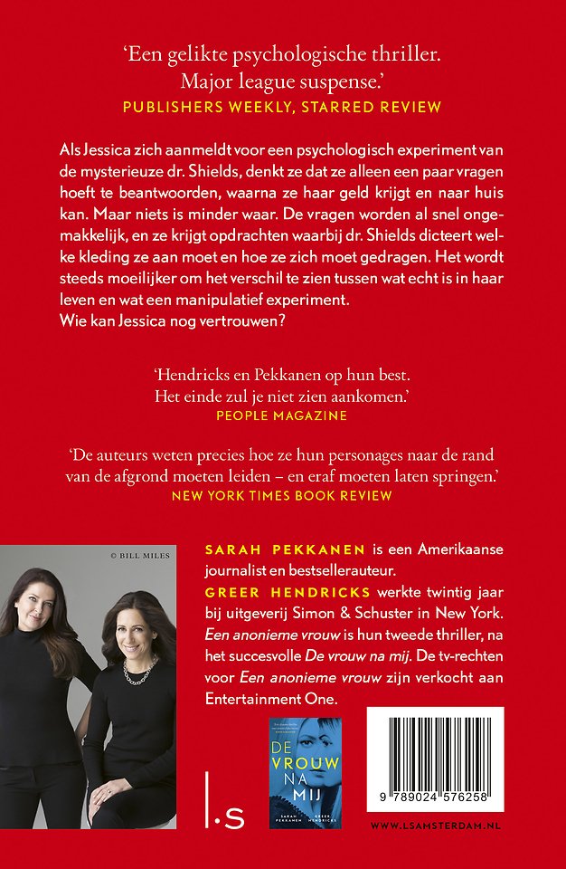 Een anonieme vrouw