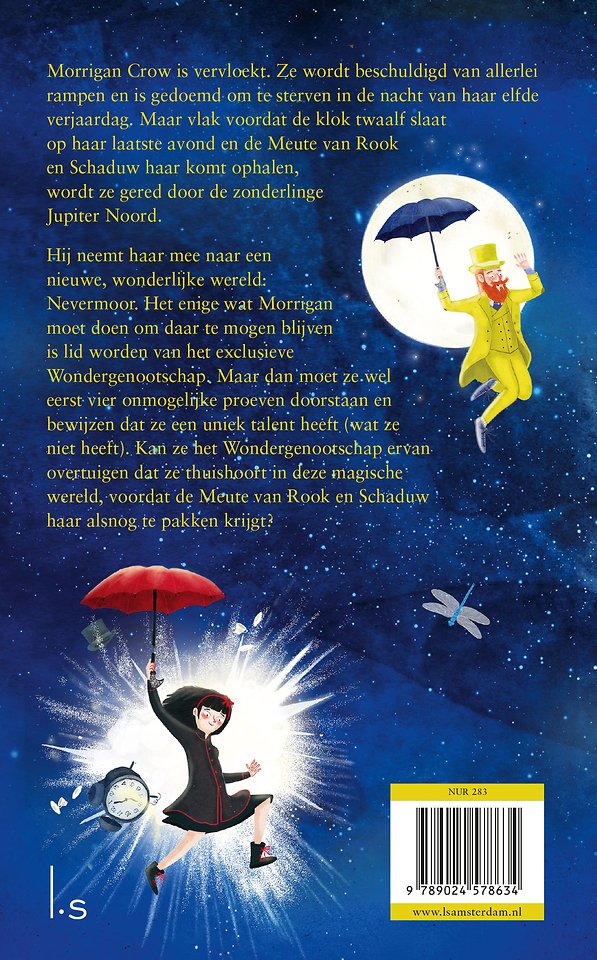 Nevermoor Morrigan Crow en het Wondergenootschap