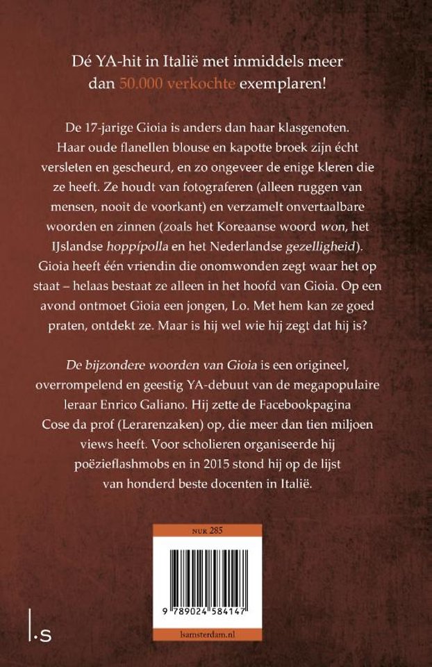 De bijzondere woorden van Gioia