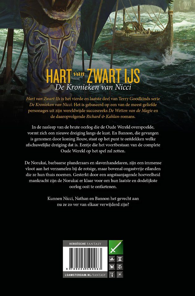 De Kronieken van Nicci 4 - Hart van Zwart IJs