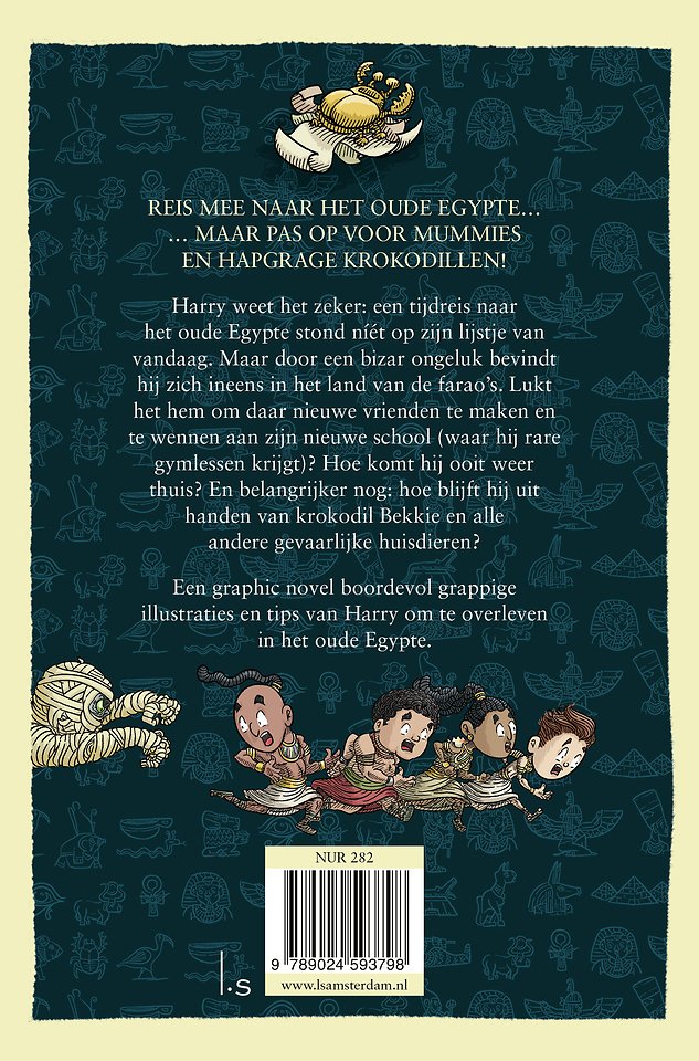 Een mummie heeft mijn huiswerk opgegeten