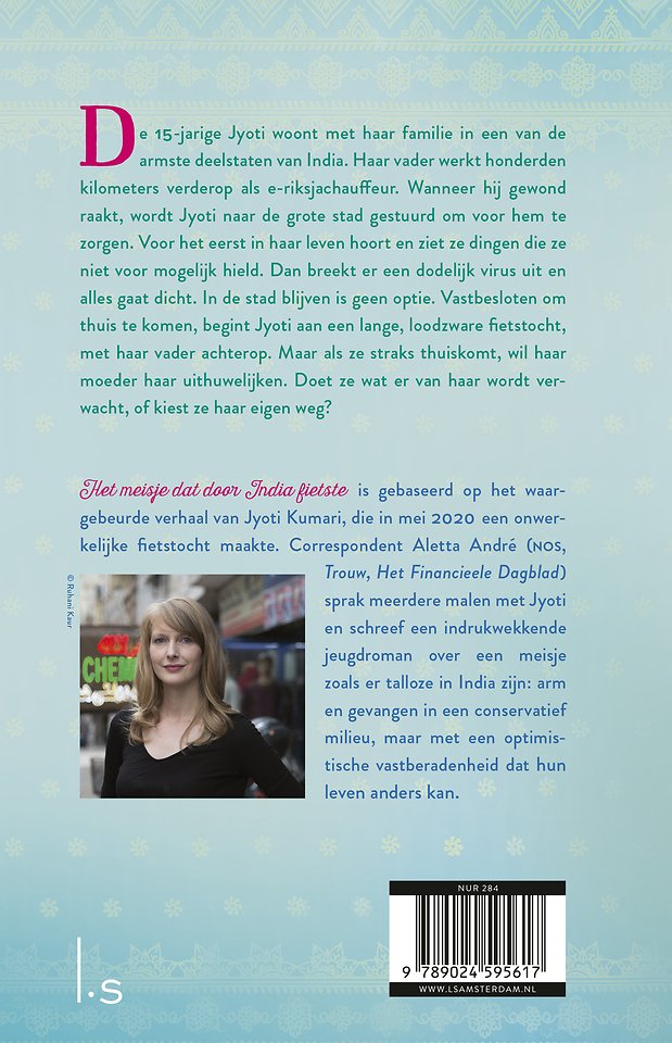 Het meisje dat door India fietste