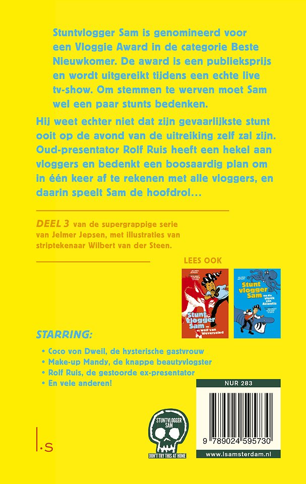 Stuntvlogger Sam en de strijd om de award