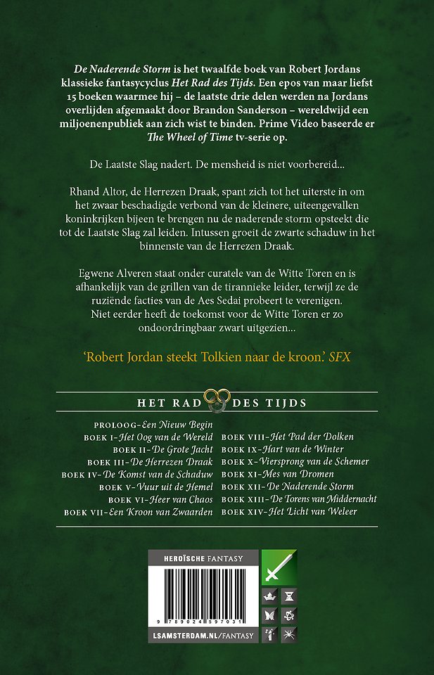Het Rad des Tijds 12 - De Naderende Storm (POD)