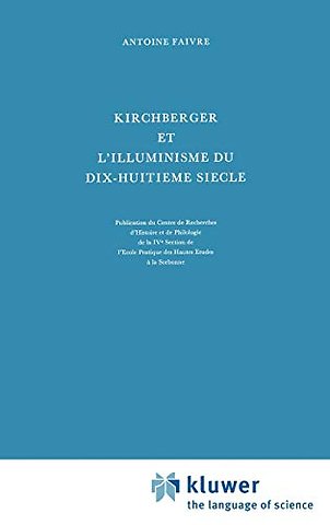 Kirchberger et l'illuminisme du dix-huitième siècle