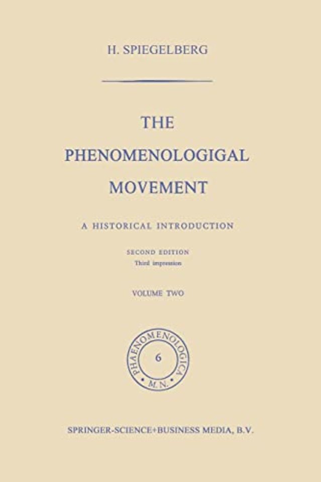 The Phenomenological Movement