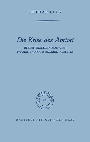 Die Krise des Apriori